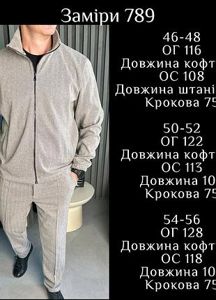 Костюм кашеміровий чоловічий синій