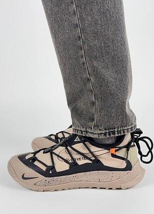 Мужские кроссовки nike acg terra antarktik lowgtx beige black