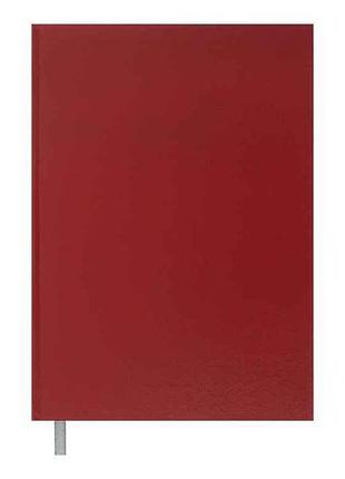 Записна книжка а4 96арк. optimal арк/кліт., бордова, бум вініл bm.24411101-13 тм buromax