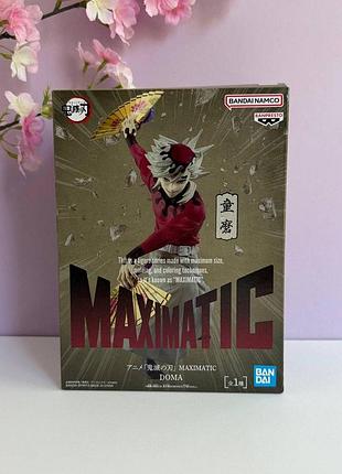 Оригінальна фігурка доума maximatic (doma) з аніме клинок що знищує демонів (demon slayer: kimetsu no yaiba)