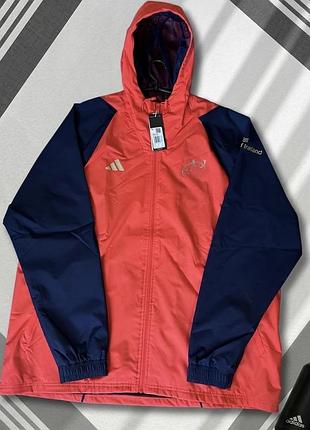 Чоловіча вітровка adidas munster rugby wind jacket батал