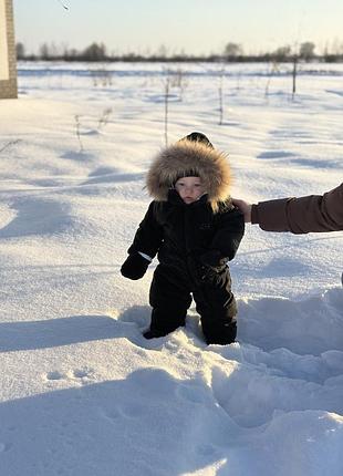 Зимовий  дитячий комбінезон