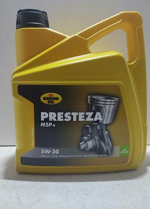 Масло моторное kroon oil presteza msp 5w-30 4л