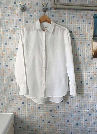 Сорочка льон gina tricot.