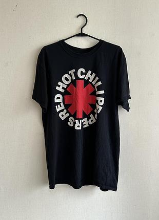 Футболка мерч red hot chili peppers rdcp vintage big logo gildan