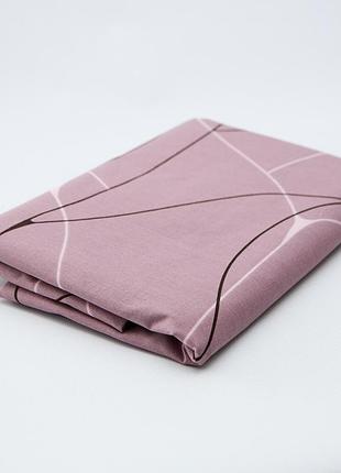 Простирадло moon&star pink lines бязь gold люкс 180х220 см (ms-860000694)