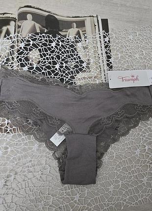 Трусы с кружевом triumph hipster ex