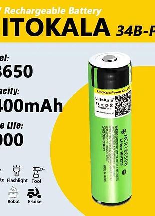 Аккумулятор liitokala 34b-pcb ncr18650b 3400mah 3.7v