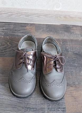 Туфлі  31.32розмір  нат.шкіра еvie shoes