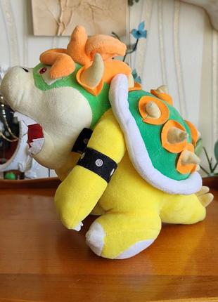 Плюшева іграшка боузер super mario / м'яка іграшка bowser маріо