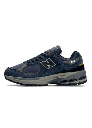 Мужские кроссовки new balance 2002r ml navy