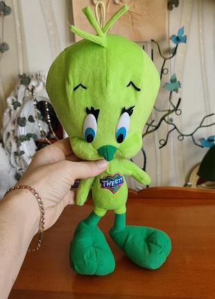 Рідкісна плюшева іграшка твіті looney tunes / зелений tweety warner bros