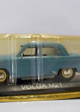 Газ-21и волга 1958, masini de legenda. 1:43 запечатанный блистер.