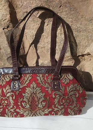 The sak original гобеленовая винтажная сумка.