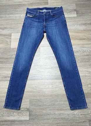 Мужские синие джинсы diesel , размер 30/32 slim .