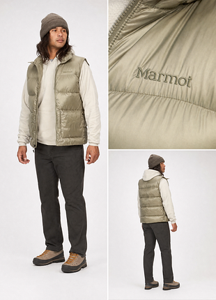 Marmot guides down vest / marmot мужская пуховая жилетка оригинал m l xl