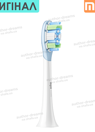 Оригинальная насадка для электрощетки xiaomi oscillation electric toothbrush pro clean, 1 шт, для mijia mes609 mes610 mes611 mes613