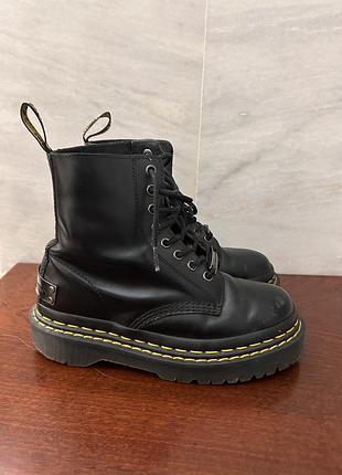 Dr martens черевики лімітована колекція dr.martens 1460 bex double stitch leather boots