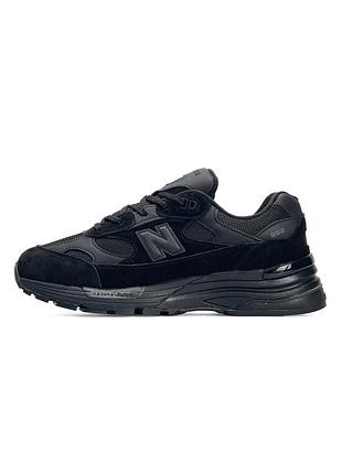 Чоловічі кросівки new balance 992 all black