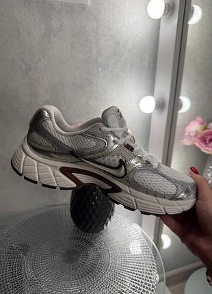 Стильные женские кроссовки nike zoom v5 rnr | cream / brown / silver