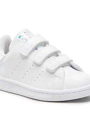 Белые детские кроссовки adidas оригинал размер 26. кроссовки адидас для девочек