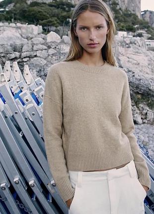 Шикарний светер zara ♥️ м розмір !