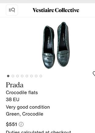 Лоферы prada