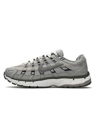 Кроссовки мужские nike p-6000 light grey