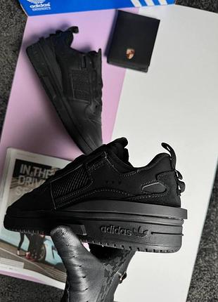Adidas forum mod low all black