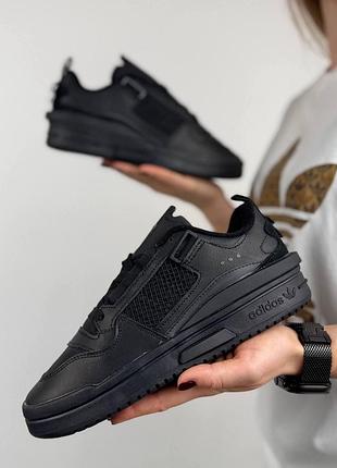 Adidas forum mod low all black