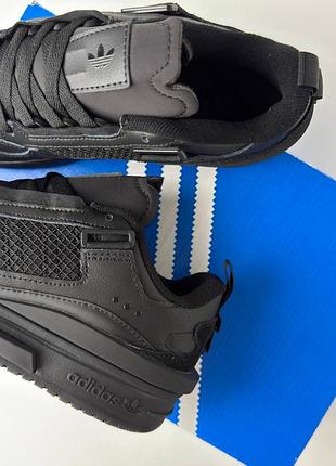 Adidas forum mod low all black