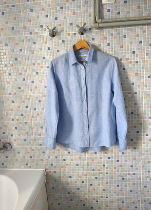 Сорочка льон gina tricot.