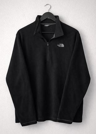 Флісова кофта the north face чоловіча, xl, чорна