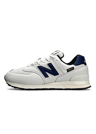 Чоловічі кросівки new balance 574 white navy
