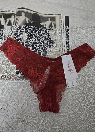 Труси мереживні triumph brazilian string