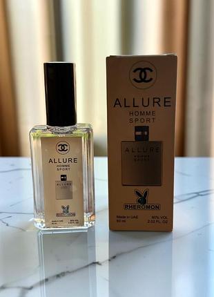 Парфуми чоловічі мужской парфюм  allure homme sport (аллюр хомм спорт) з феромонами 60 мл