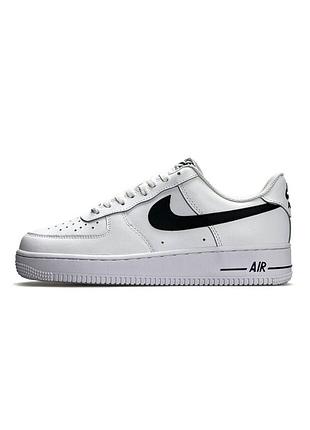 Кроссовки мужские nike air force 1 m white black