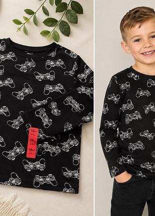 Бавовняний реглан лонг на хлопчика 110см primark