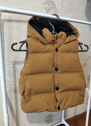 Жилетка безрукавка zara 80-86