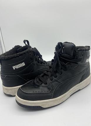 Чоловічі високі кросівки puma rebound joy fur, 41 розмір, устілка 26.5