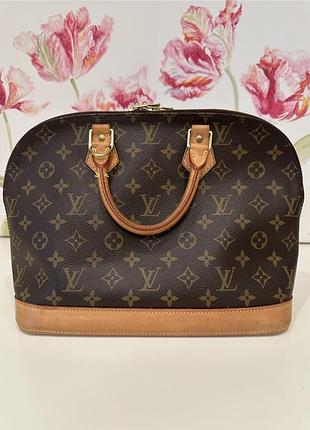 Оригинальная сумка louis vuitton alma pm monogram canvas