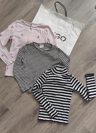 Реглан лонгслів в рубчик гольф кофтинка  zara h&m mango