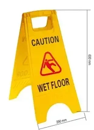 Табличка мокрая пол "wet floor" 60см