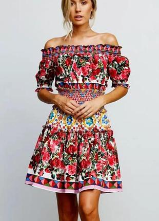 Летнее платье d&g