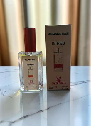 Жіночий аромат in red (арманд баси ін ред) з феромоном 60 мл