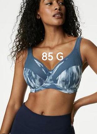 Спортивний бюстгальтер на велику чашку marks&spencer