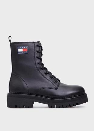 Шкіряні чоботи tommy hilfiger 2