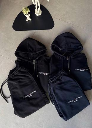 🔥спортивний костюм tommy hilfiger black🔥