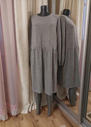 Теплое мягусенькое платье 👗