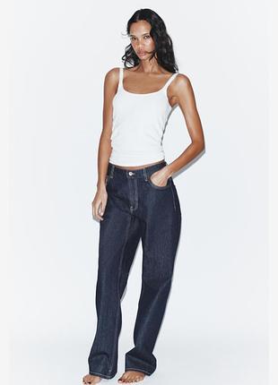 Джинси zara середня посадка, eur 38 розмір